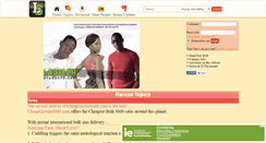 Desktop Screenshot of lautechstudents.com